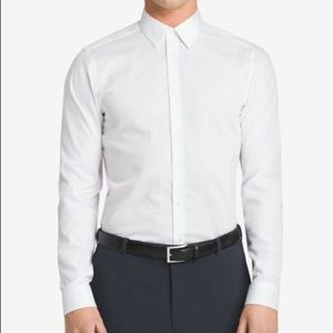 Calvin Klein slim fit white button up